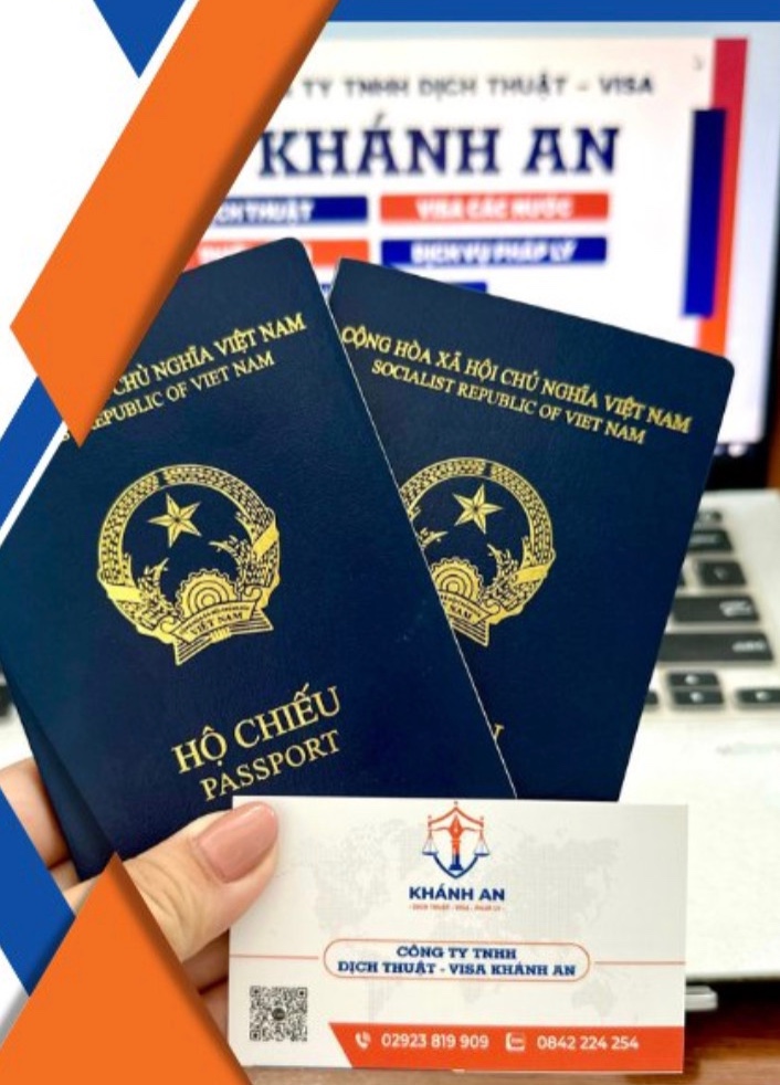 Làm hộ chiếu trực tuyến tại Cần Thơ - Dịch thuật Visa Khánh An