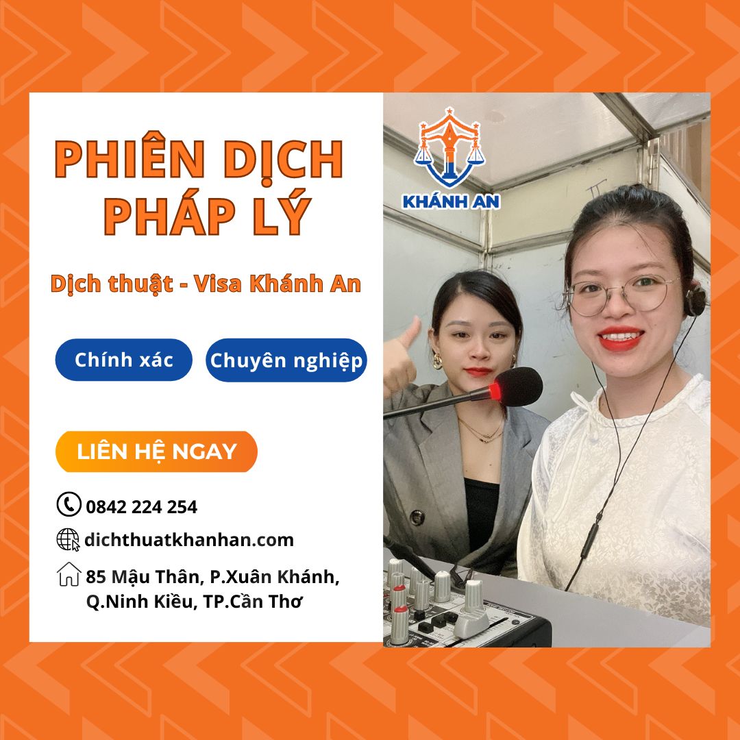 Dịch vụ Phiên dịch Pháp Lý Chuyên Nghiệp: Phiên dịch Tòa án, Phiên dịch Công chứng, Phiên dịch Điều tra tại Dịch thuật Khánh An