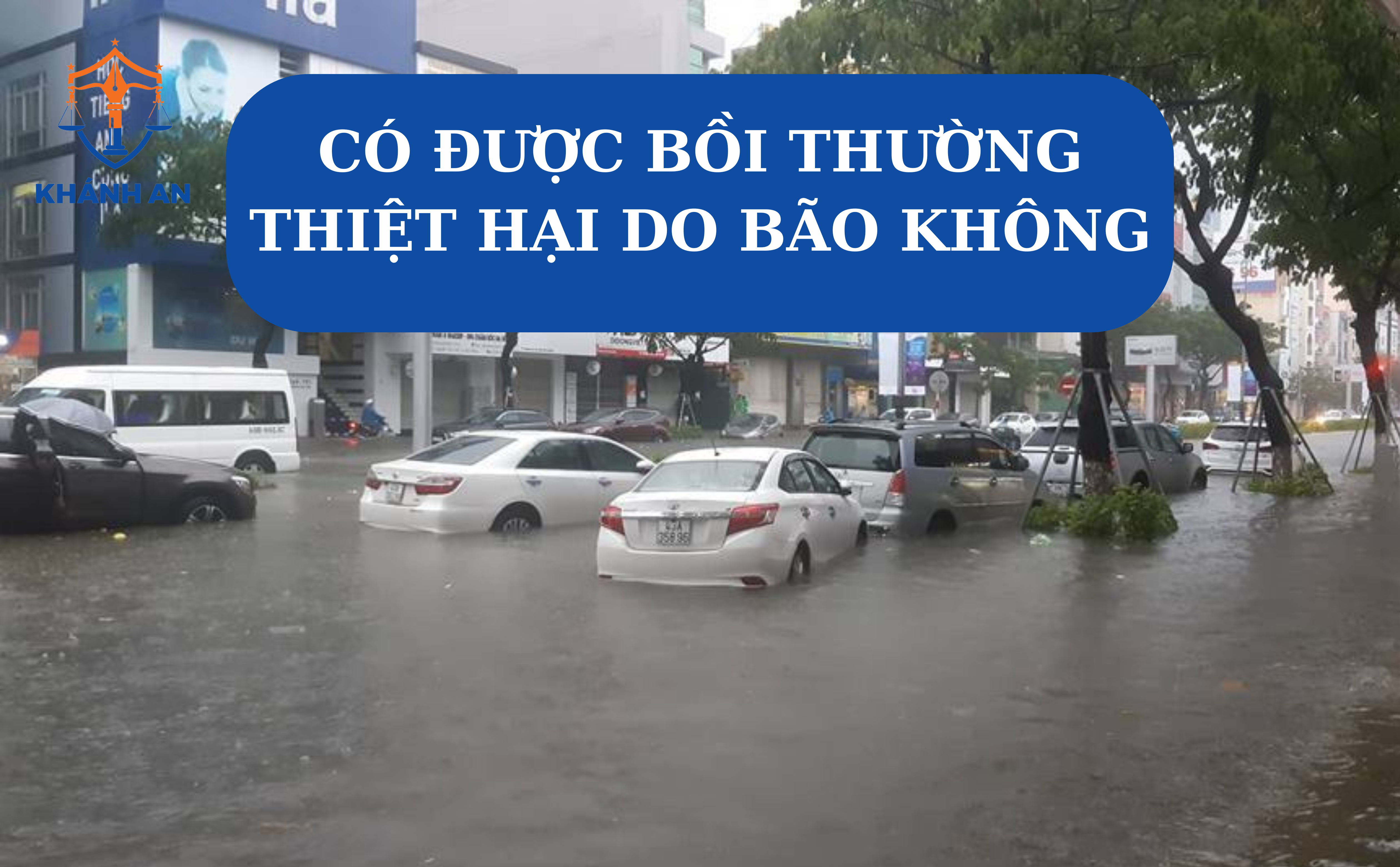 Ô tô bị thiệt hại do bão có được bồi thường ?