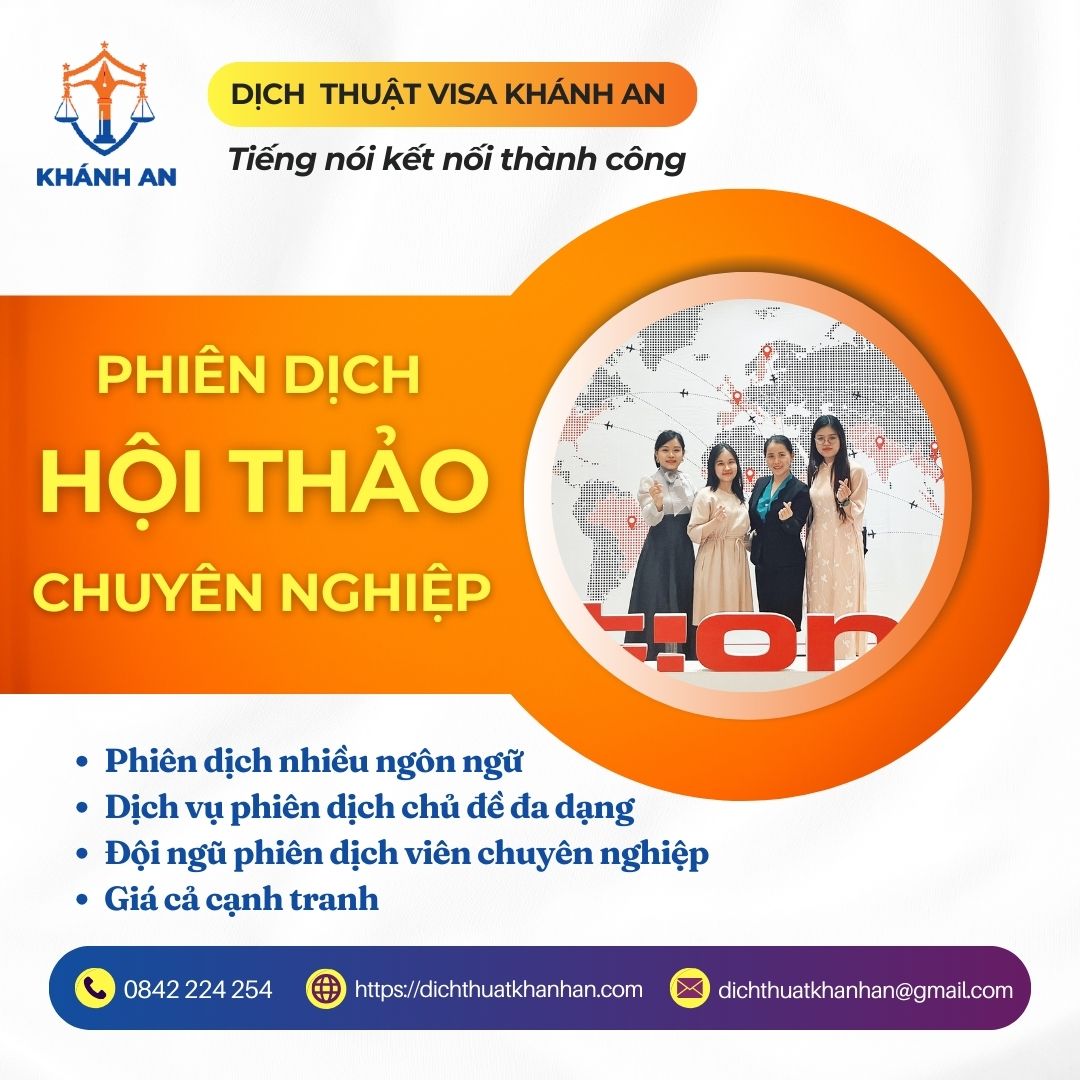 Phiên dịch hợp đồng chuyên nghiệp tại Dịch thuật - Visa Khánh An