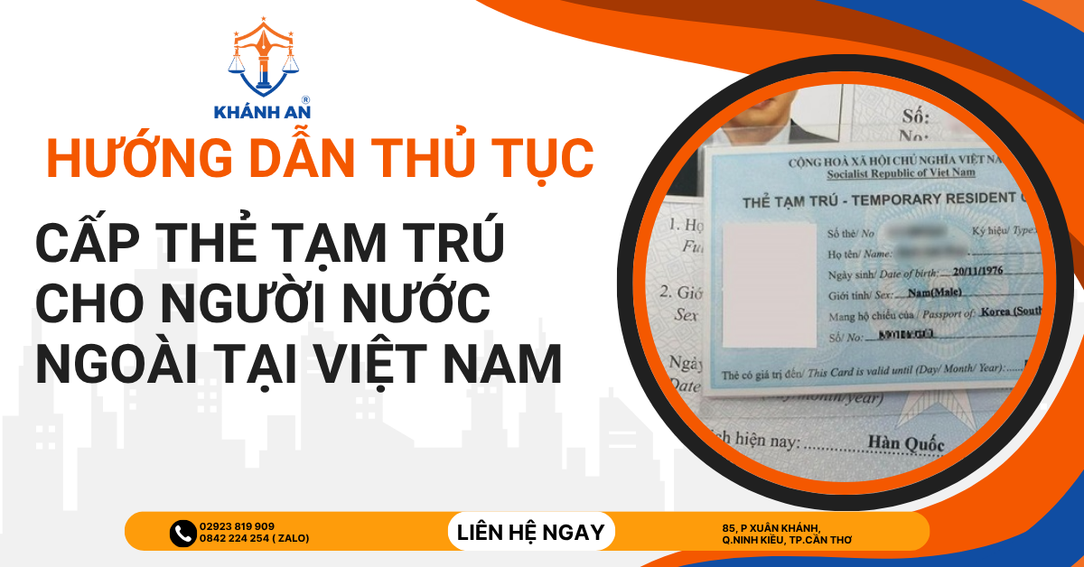 cap the tam tru cho nguoi nuoc ngoai