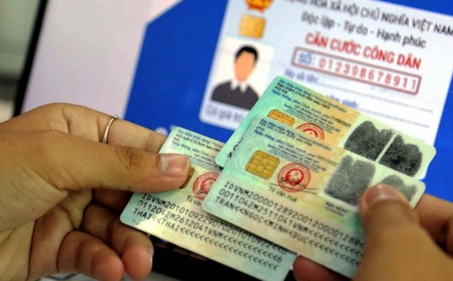 thay đổi căn cước công dân gắn chip có cần làm lai giấy tờ không