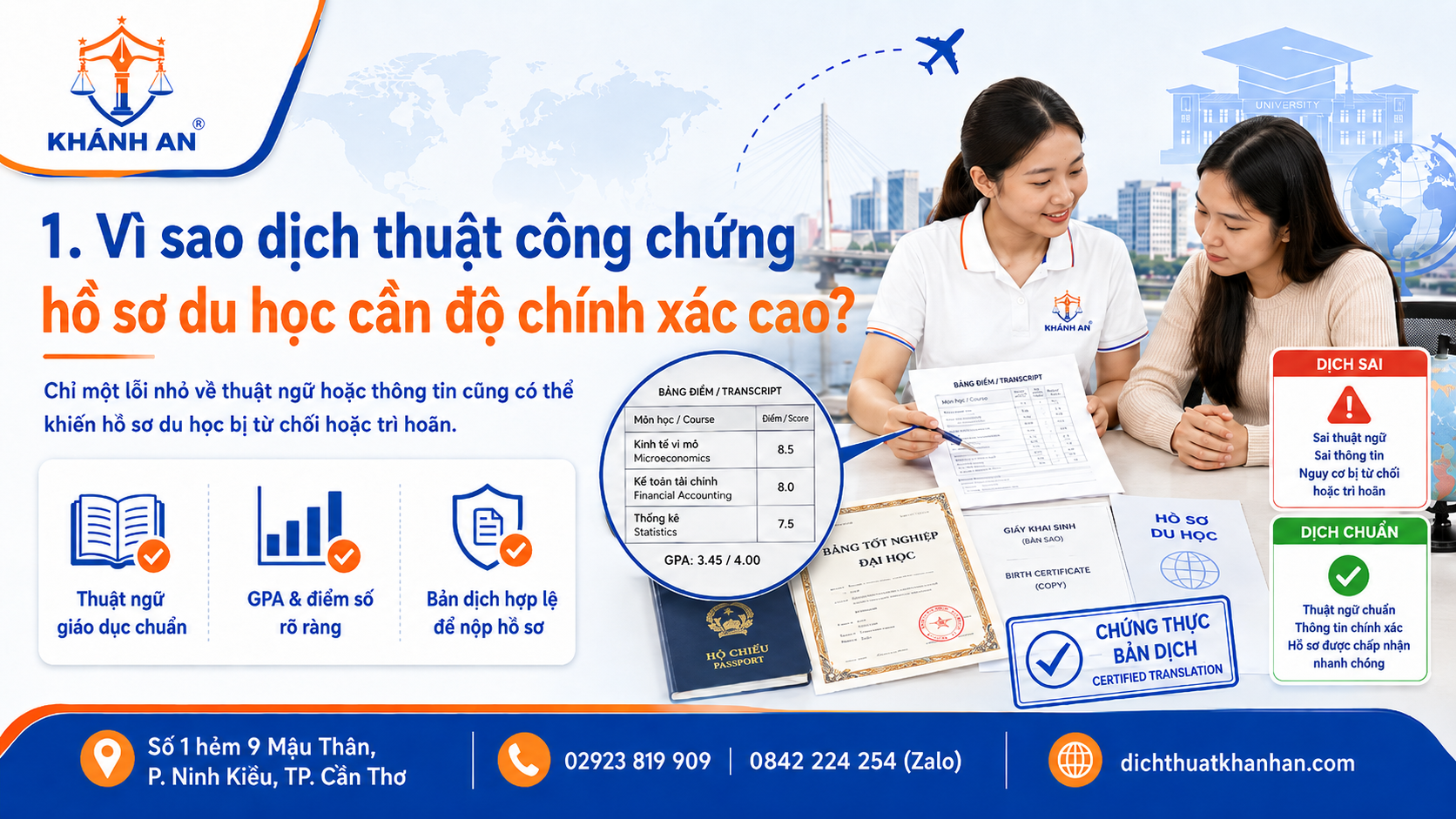 vi sao can dich thuat cong chung chinh xac ho so du hoc
