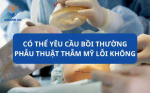 bồi thường phẫu thuật thẩm mỹ