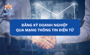 Đăng ký doanh nghiệp qua mạng thông tin điện tử