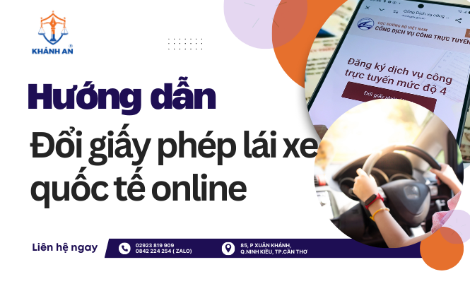 đổi giấy phép lái xe online