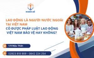Lao động là người nước ngoài tại Việt Nam có được pháp luật Lao động Việt Nam bảo vệ hay không?