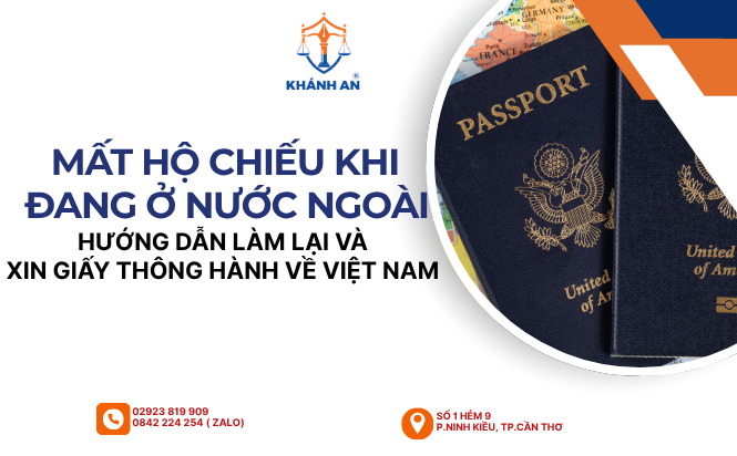 mat ho chieu khi dang o nuoc ngoai huong dan lam lai va xin giay thong hanh ve viet nam