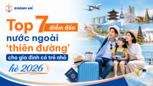 diem den nuoc ngoai phu hop cho gia dinh co tre nho